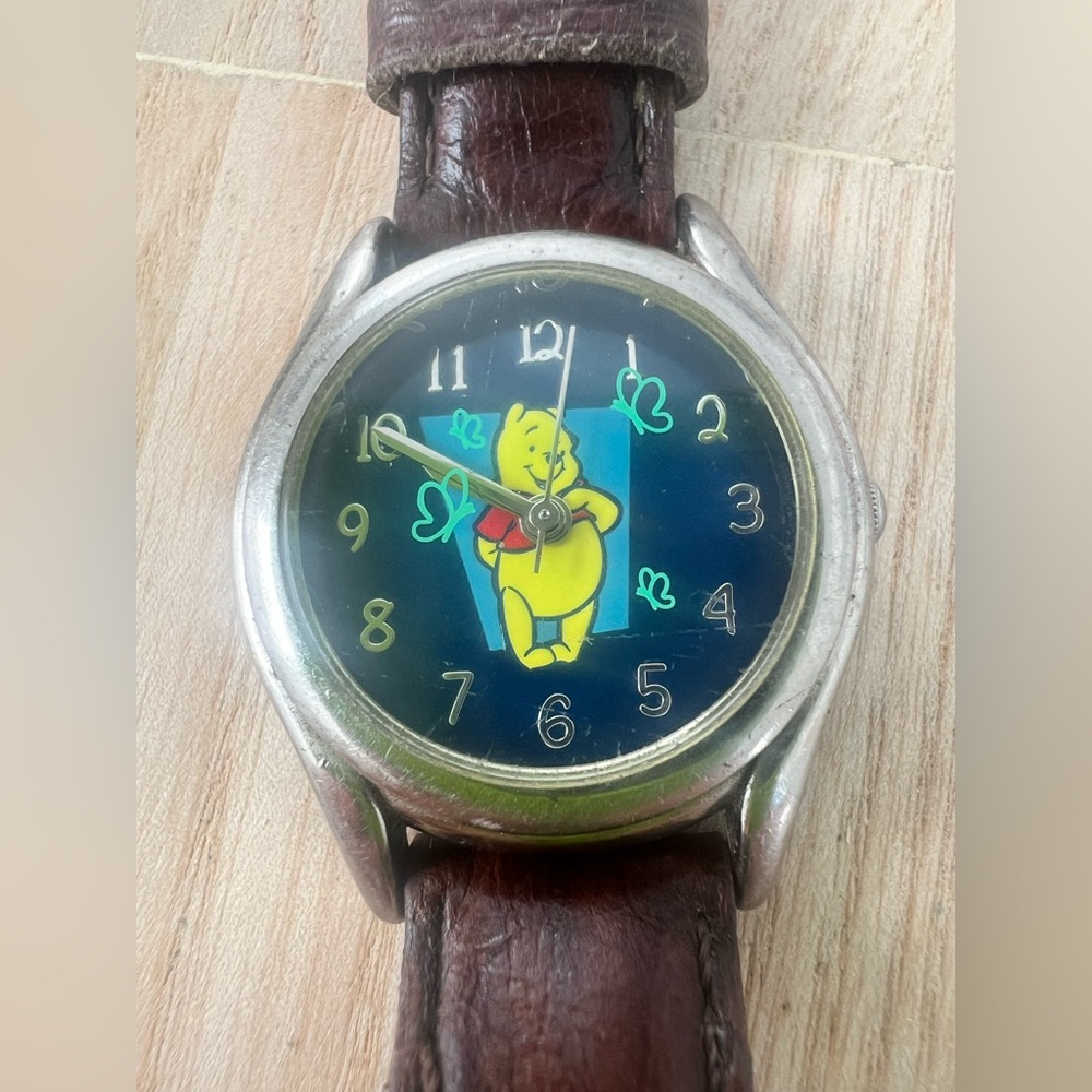 Vintage SII Seiko Disney Winnie the Pooh watch NEW BATTERY